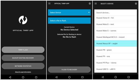 Select your device from the device list (hero2lte) and choose a version. . Download twrp